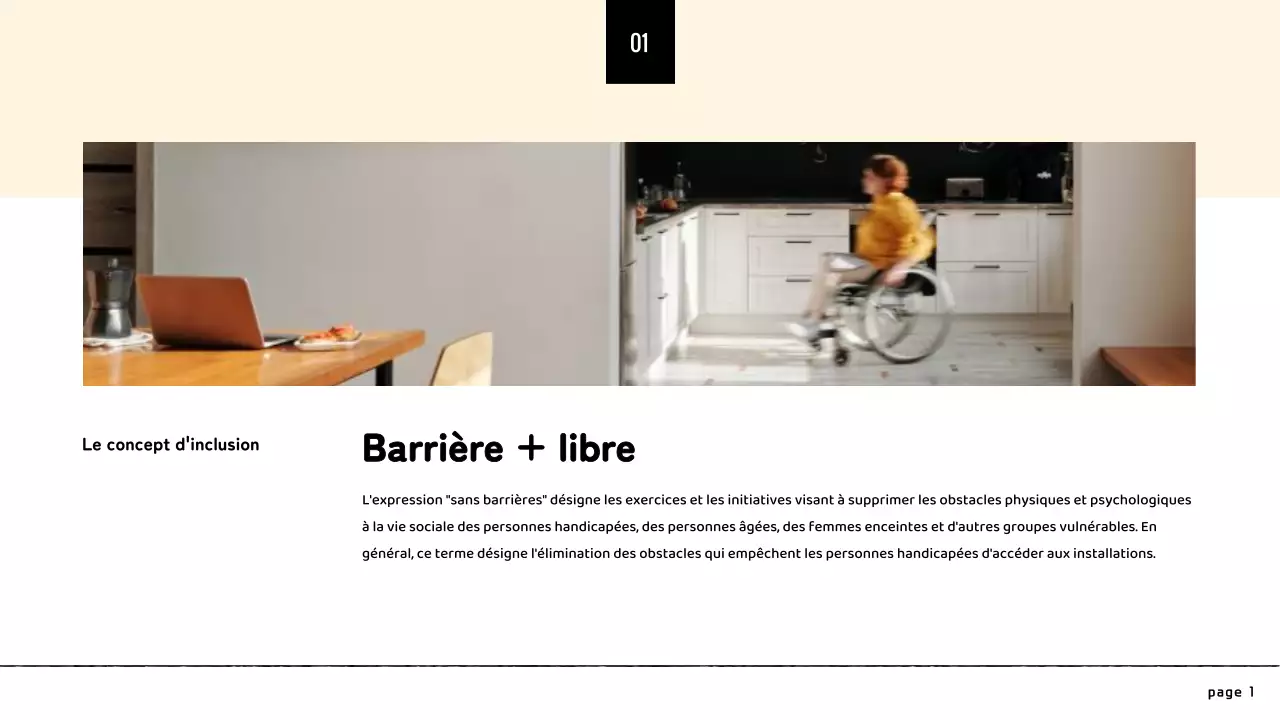Présentation d'un design minimaliste et sans obstacle de couleur jaune