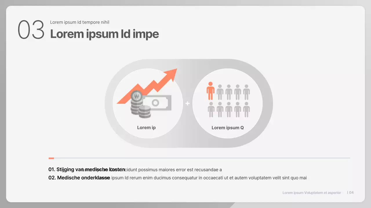 Blauwe Eenvoudige Presentatie voor het Debat over Privatisering van de Gezondheidszorg