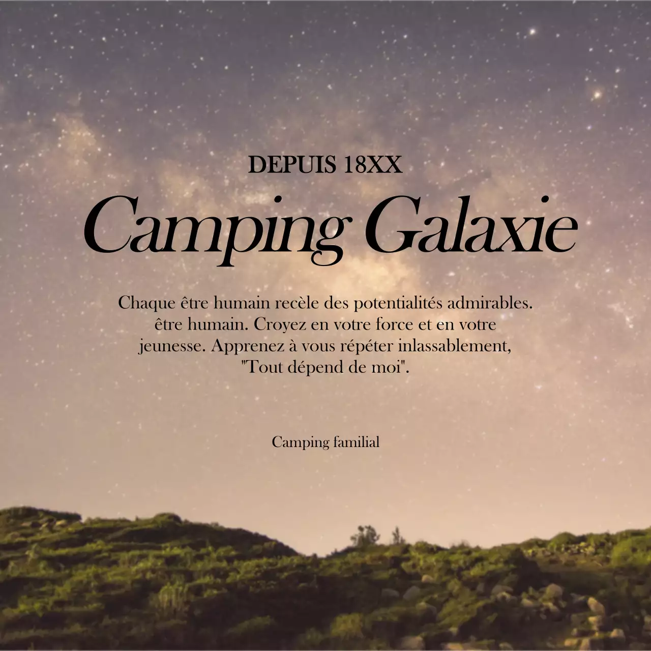 Galaxy Camping