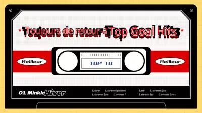 Un classement rétro inspiré d'une bande vidéo des meilleurs buts de tous les temps