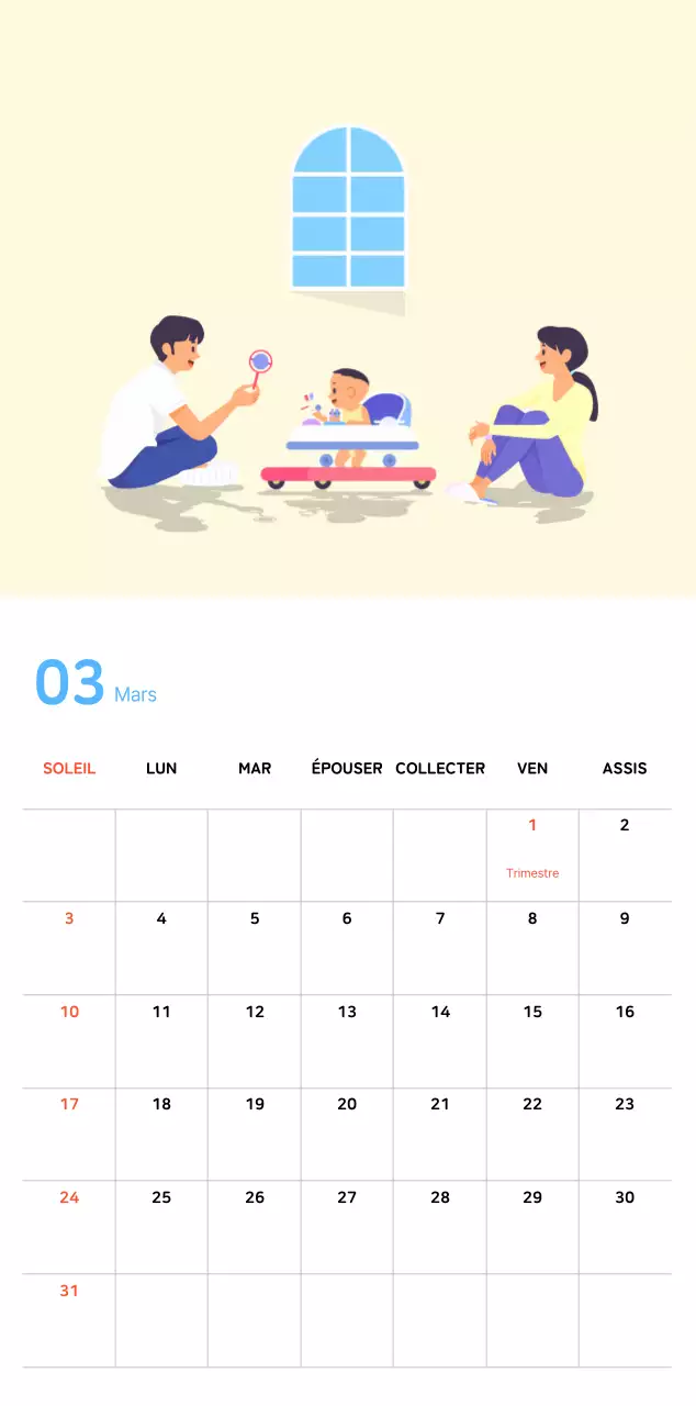 Concept familial chaleureux dans des couleurs pastel