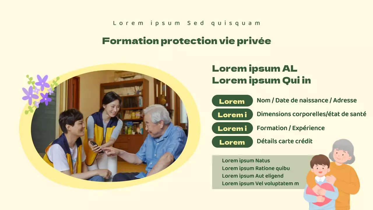 Matériel de formation des volontaires verts et jaunes pour les élèves de l'enseignement secondaire