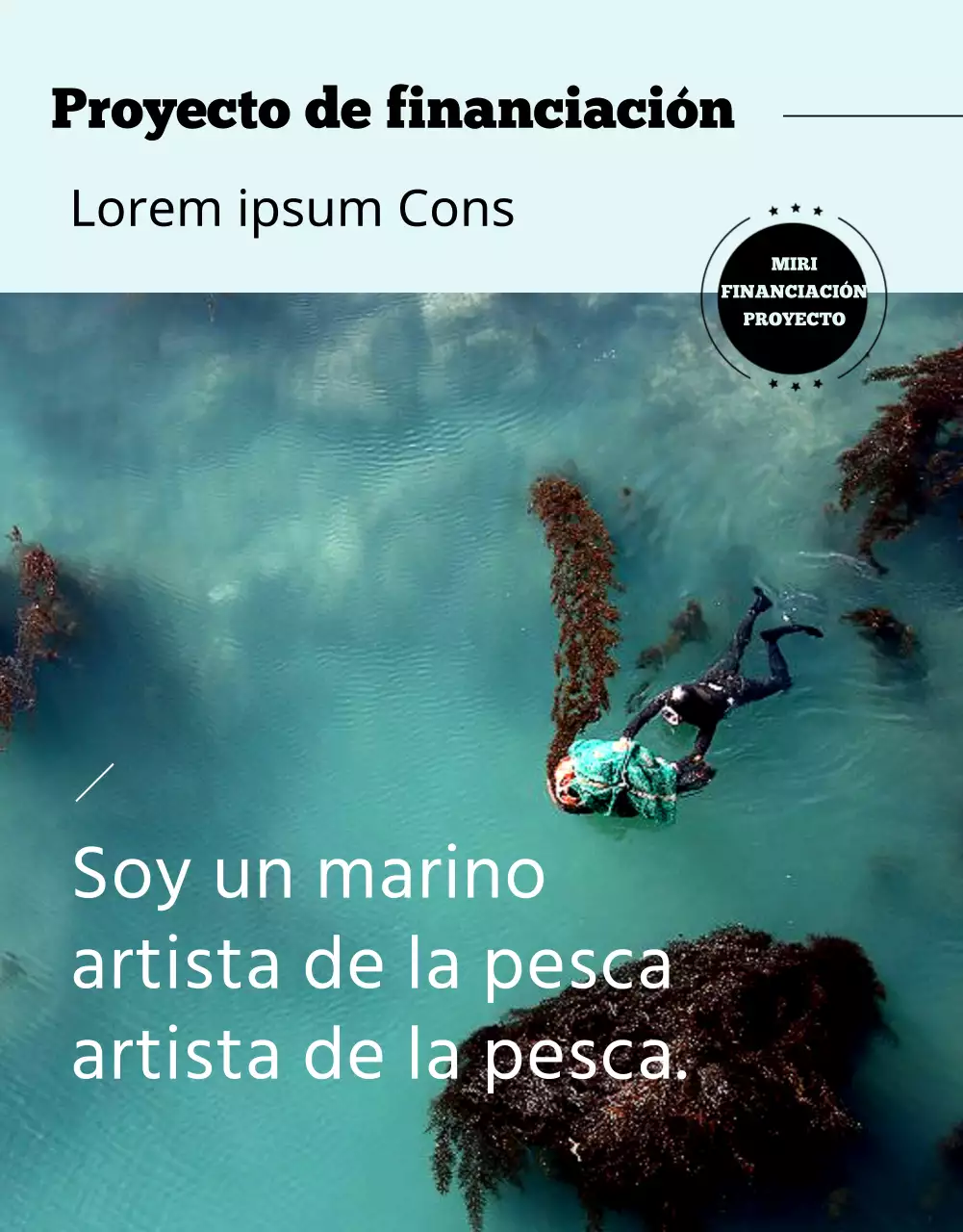 Un proyecto azul y sencillo de financiación de la cultura haenyeo y el pescado salado