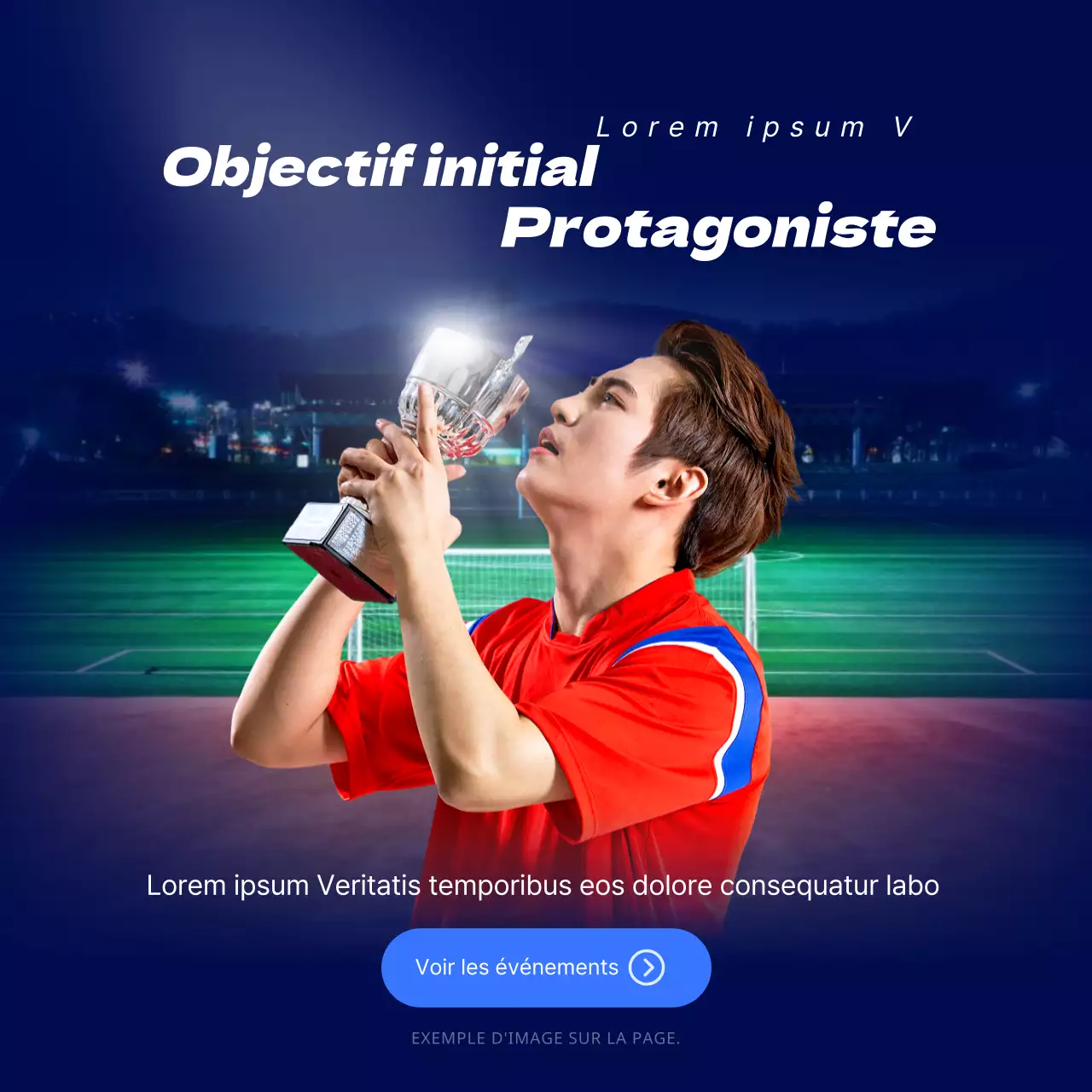 Devinez l'événement des protagonistes du premier but bleu et rouge