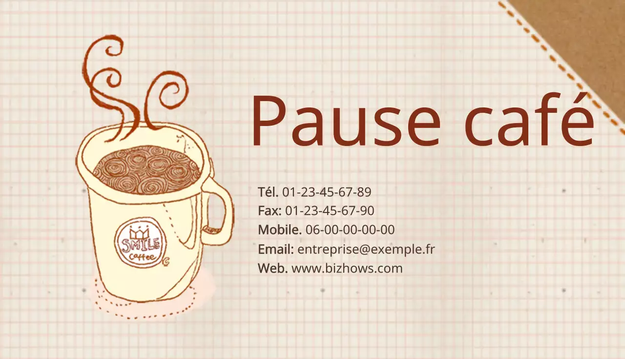 Pauses café