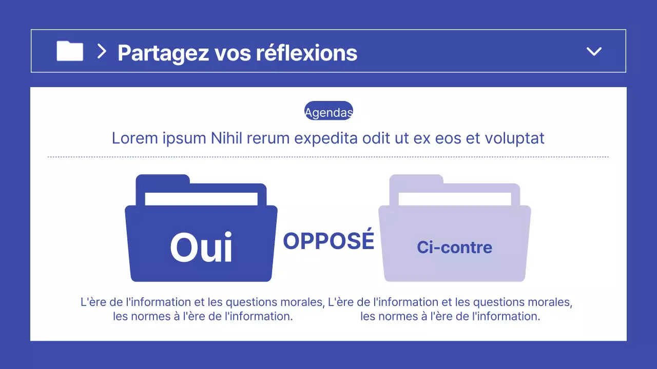 Présentation simple de l'évaluation des performances en bleu et blanc