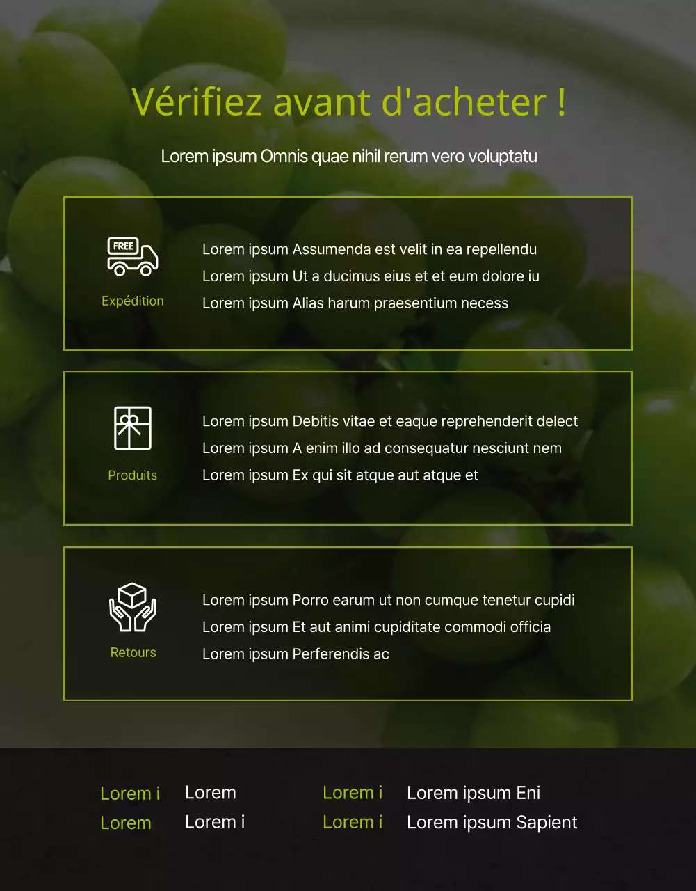 Muscat de qualité supérieure à haute teneur en sucre en noir et vert pour la collecte de fonds promotion des ventes agriculteurs locaux petites entreprises alimentation locale