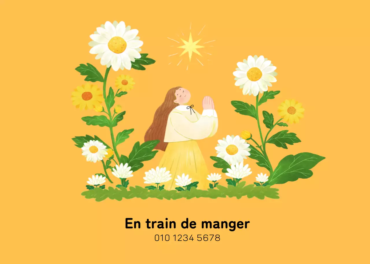 Un calendrier du Nouvel An chaleureux et illustré