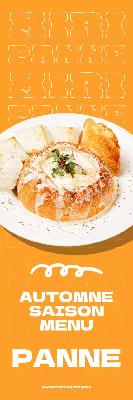 Faites la promotion de votre menu de formulaires avec une touche de jaune vif