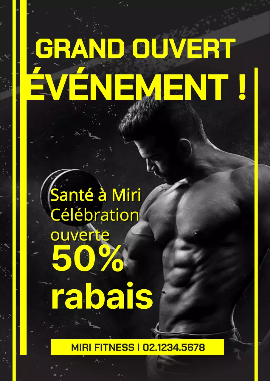 Des événements sanitaires intenses en noir et jaune