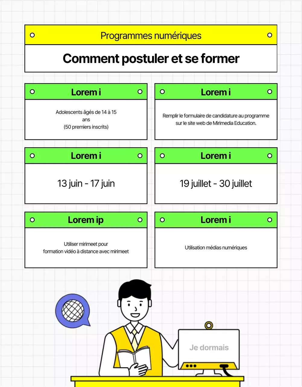 Présentation du programme de formation Simple Yellow