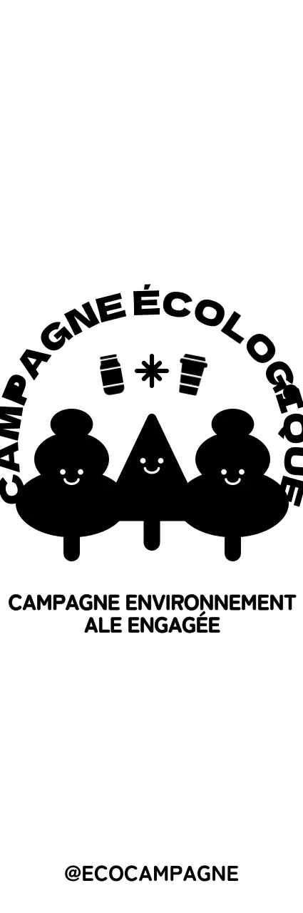 Mignon personnage en bois et combinaison de texte pour promouvoir les campagnes écologiques