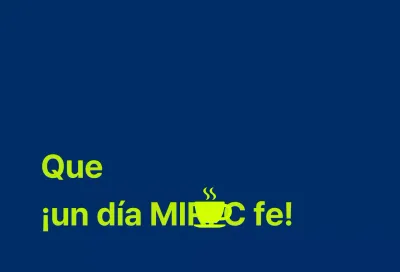 Cafe Ballette sobre fondo azul marino