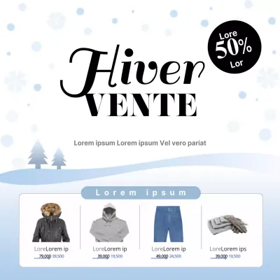 Vente d'hiver