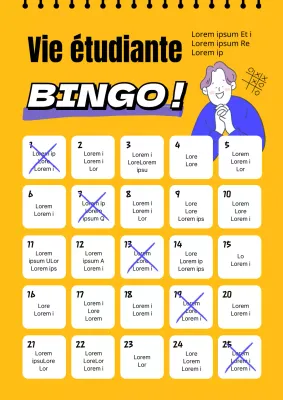 Mission Bingo, une mission au visage frais dans des tons jaunes éclatants