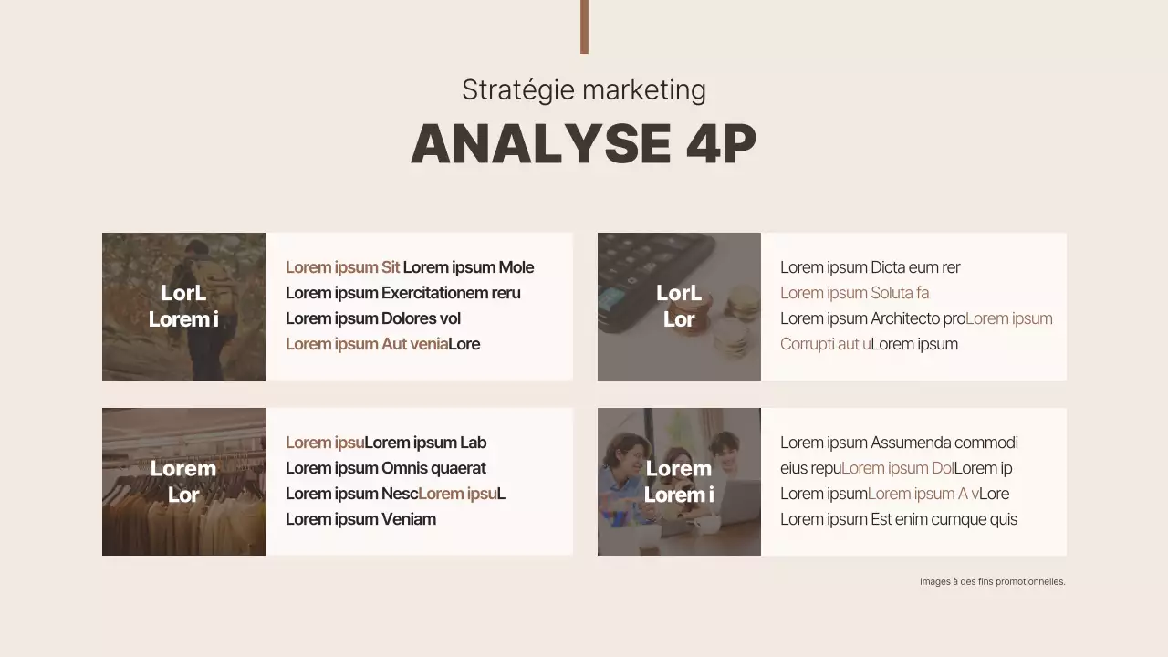 Brune et simple pour présenter des études de cas