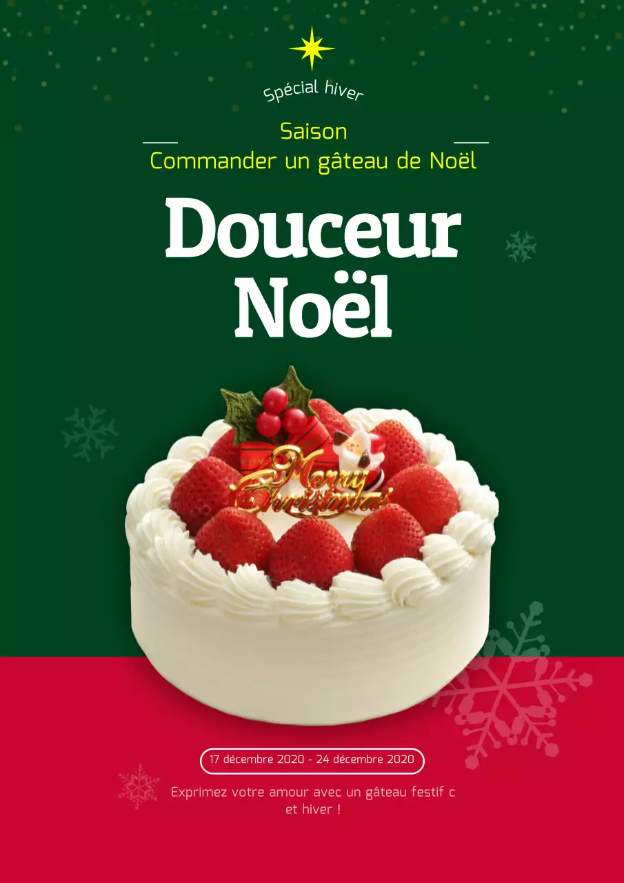 Affiche de Noël