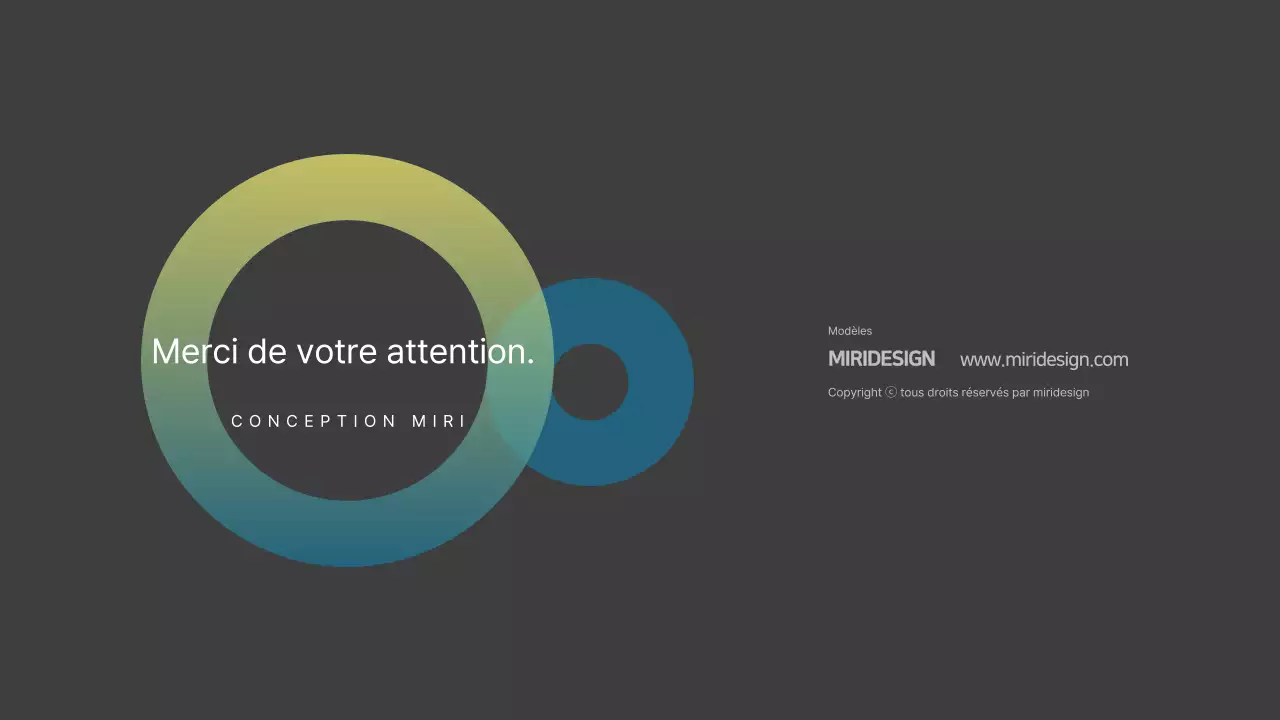 Modèle de conception d'un cercle gris