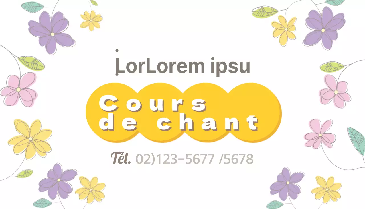 Des leçons de chant enseignées avec amour