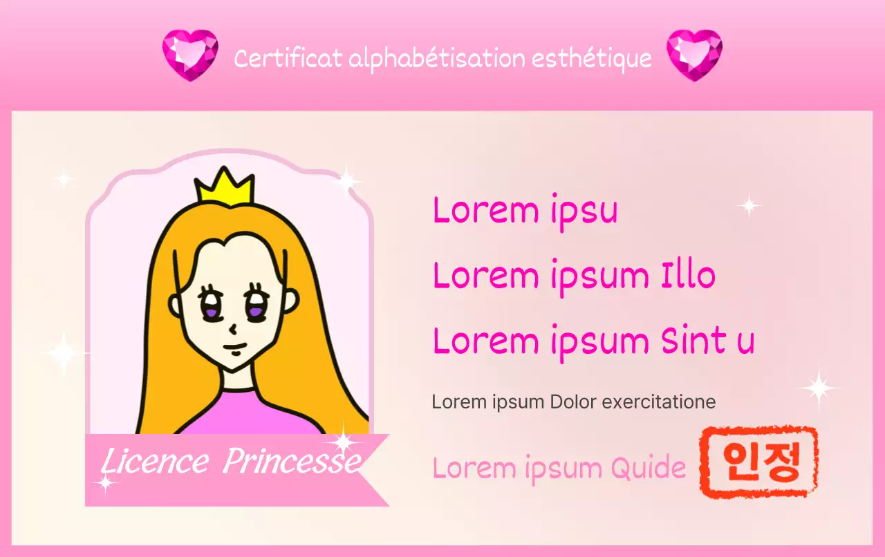 Tweet en rose sur le thème du certificat