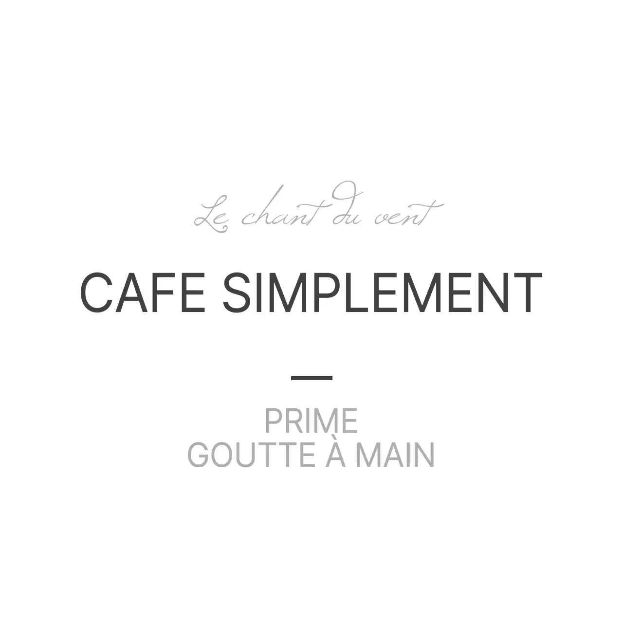 CAFE SIMPLEMENT
