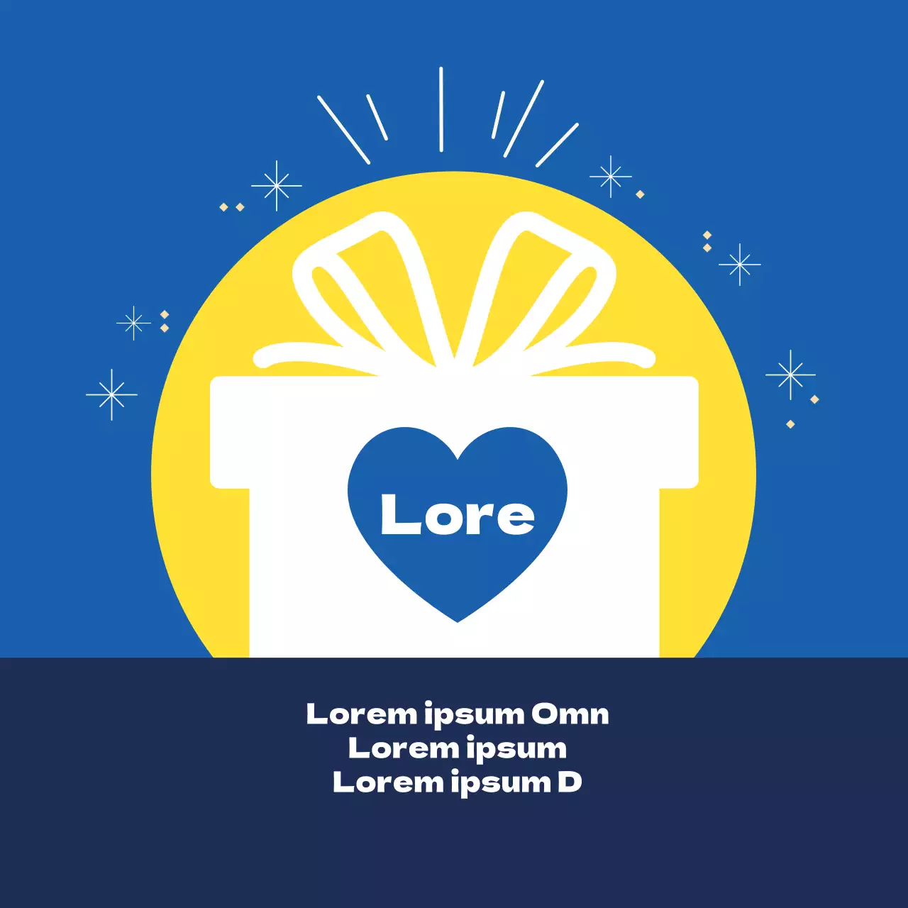 Étiquette illustrée jaune-bleu pour l'examen des livraisons