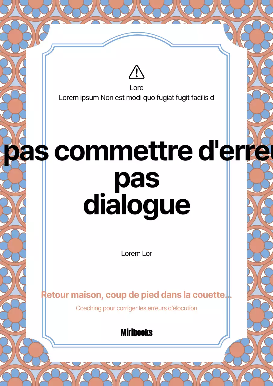 Orange Sky Colourful Patterns Conceptual Self-Help Book (Livre d'auto-assistance conceptuel)