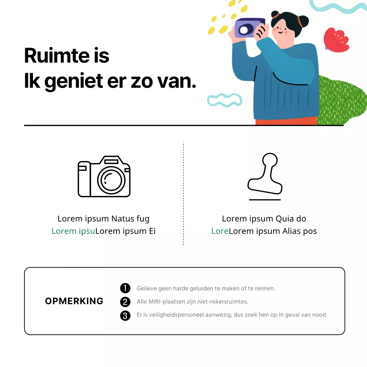 Eenvoudige en leuke illustraties in wit en zwart Tentoonstellingen Voorstellingen Complexen Faciliteiten Informatie Mistgids