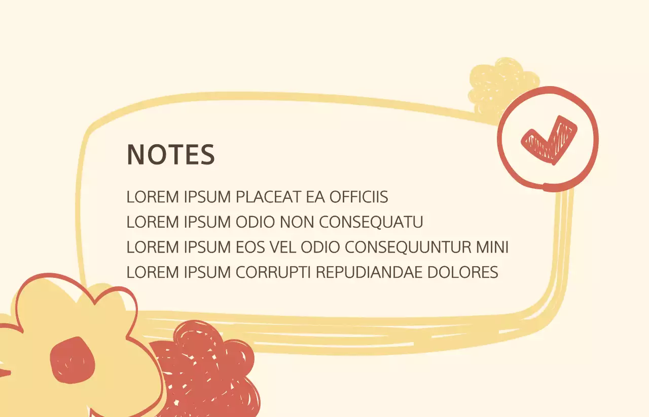 Mignons bristols jaunes pour les noms d'église