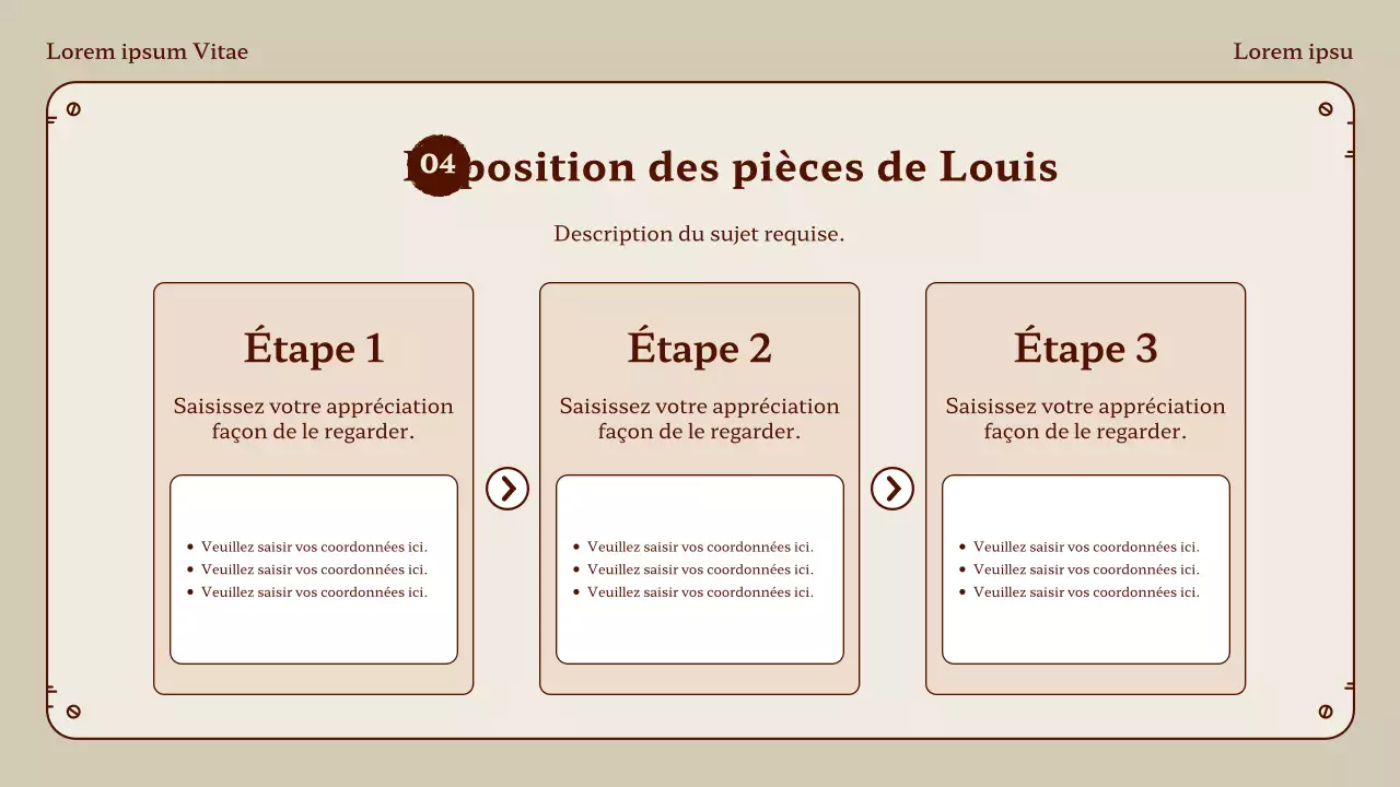 Cours de langue de la pièce de monnaie Honggil en beige et en marron