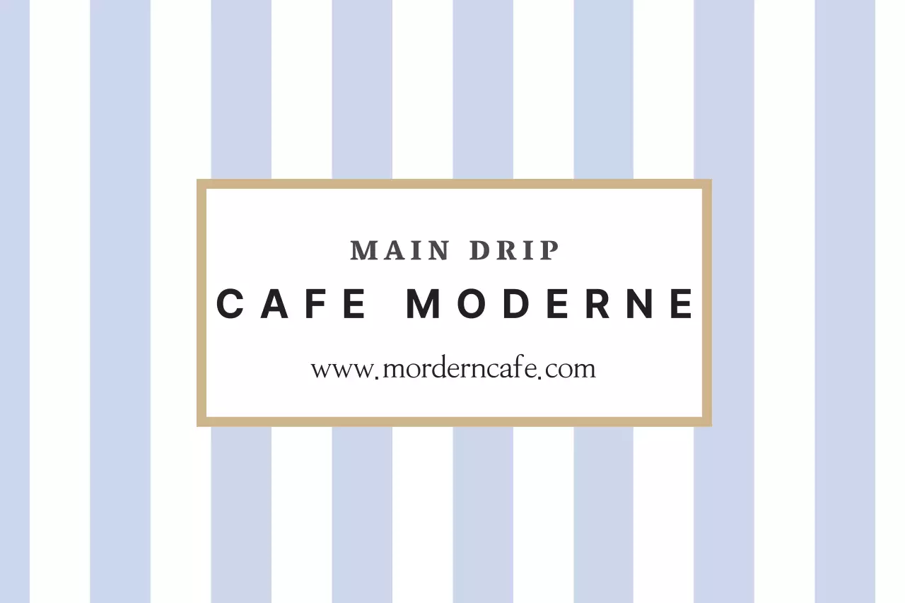 Café moderne