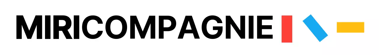 Logo noir et coloré avec un symbole simple pour la promotion d'une entreprise