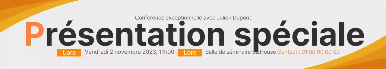 Conférences spéciales