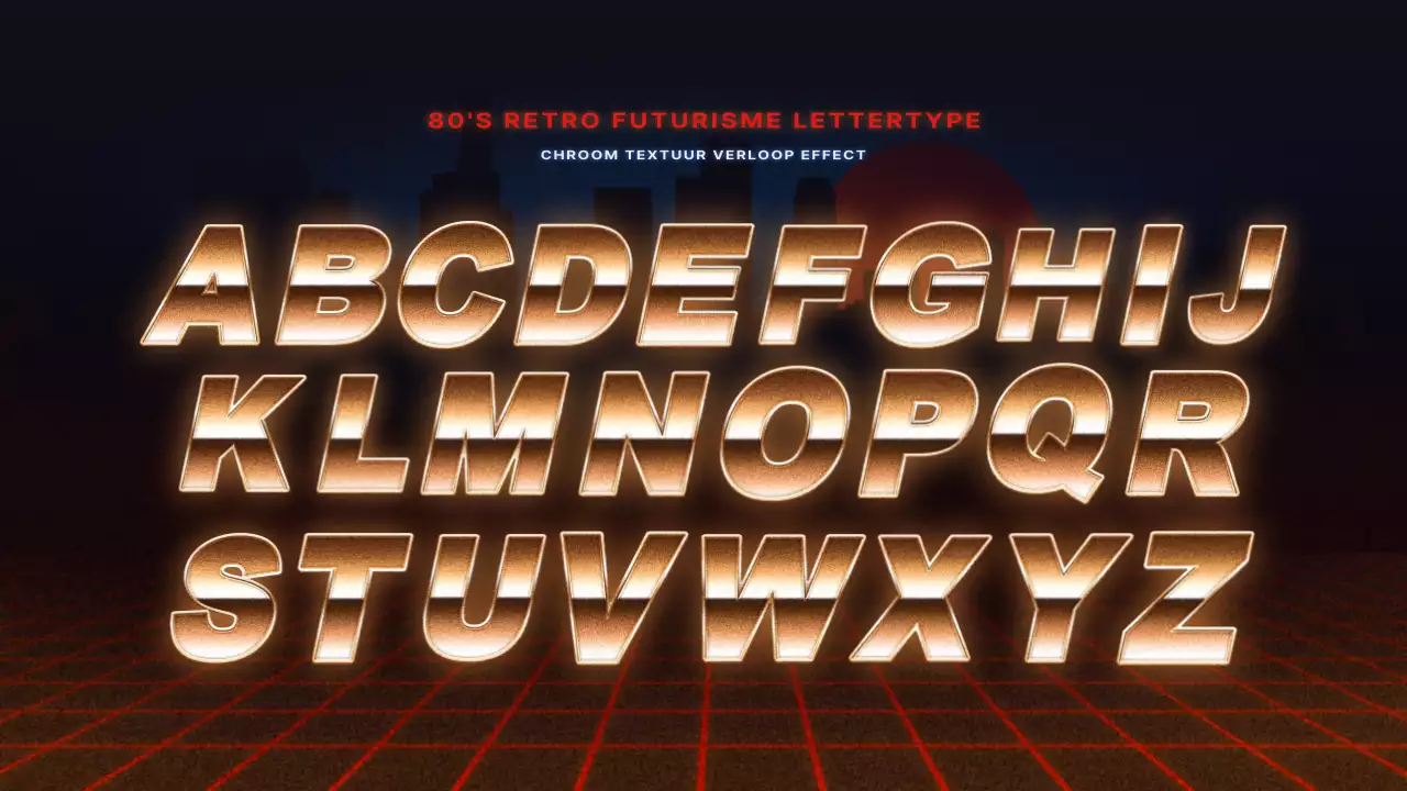 Een bundel retro-futuristische concepten uit de jaren 80