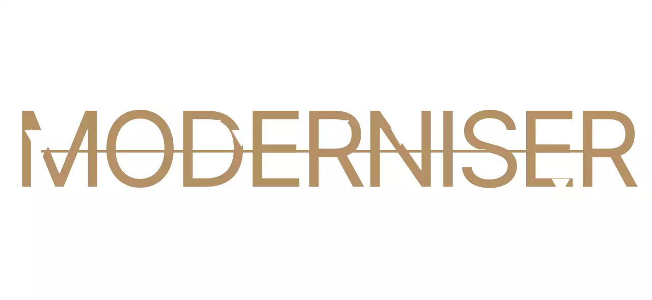 Un design élégant et simple, accentué par le texte, en blanc et en or.