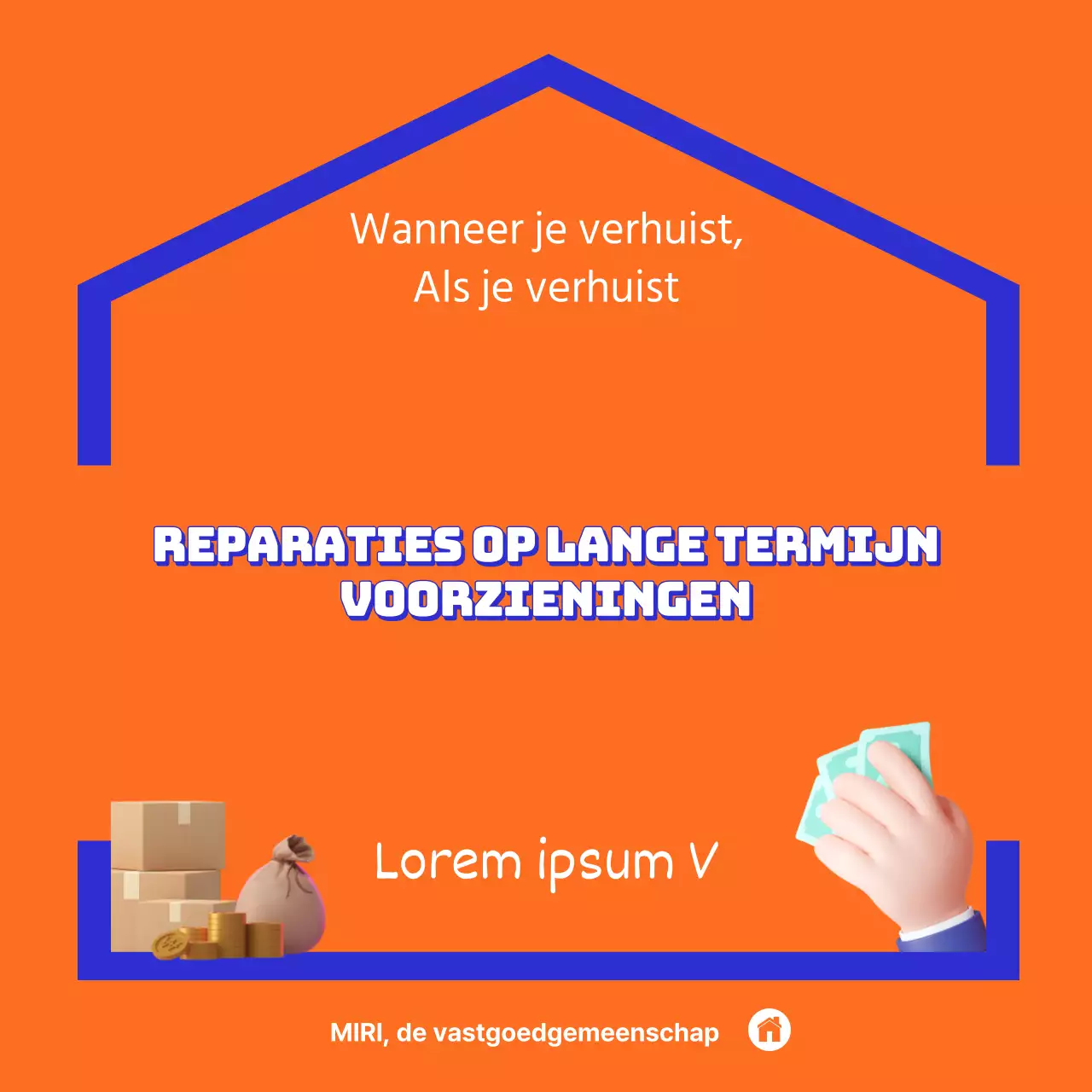 Kaart nieuws over de blauw-oranje herfst verhuisseizoen grote reparaties reserve