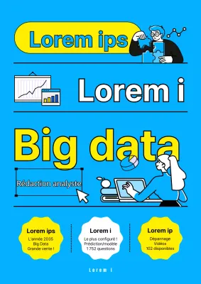 Intelligence artificielle Cloud Big Data Analyse statistique Analyste Livre de questions manuscrites