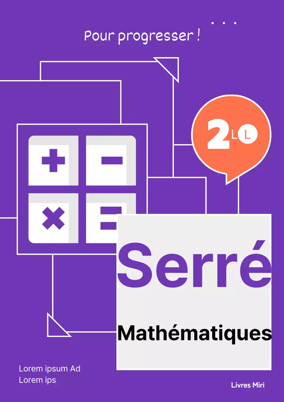 Problème de mathématiques du secondaire avec le concept d'empilement de rectangles violets