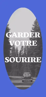 Marchandises sentimentales avec des photos en bleu et en noir et blanc