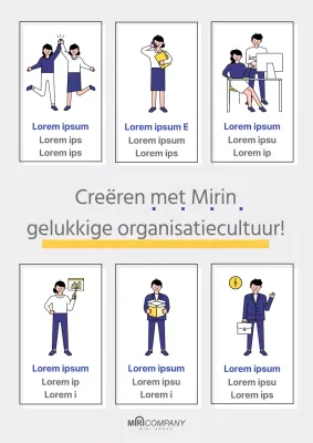 Illustratie van de organisatiecultuur van de marine en de marine