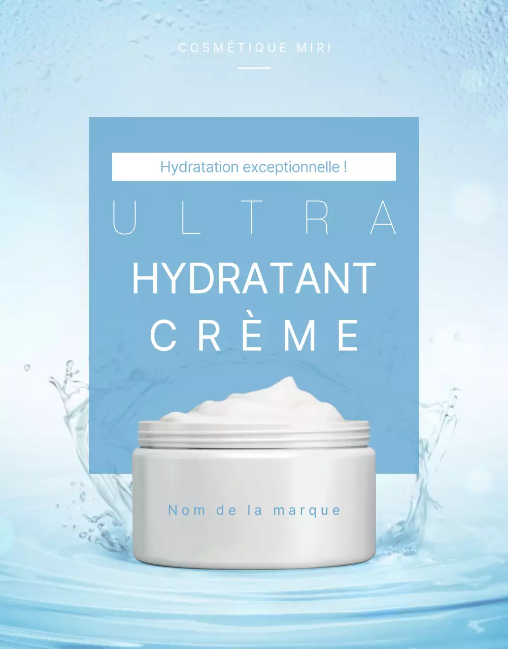 Page détaillée sur les cosmétiques