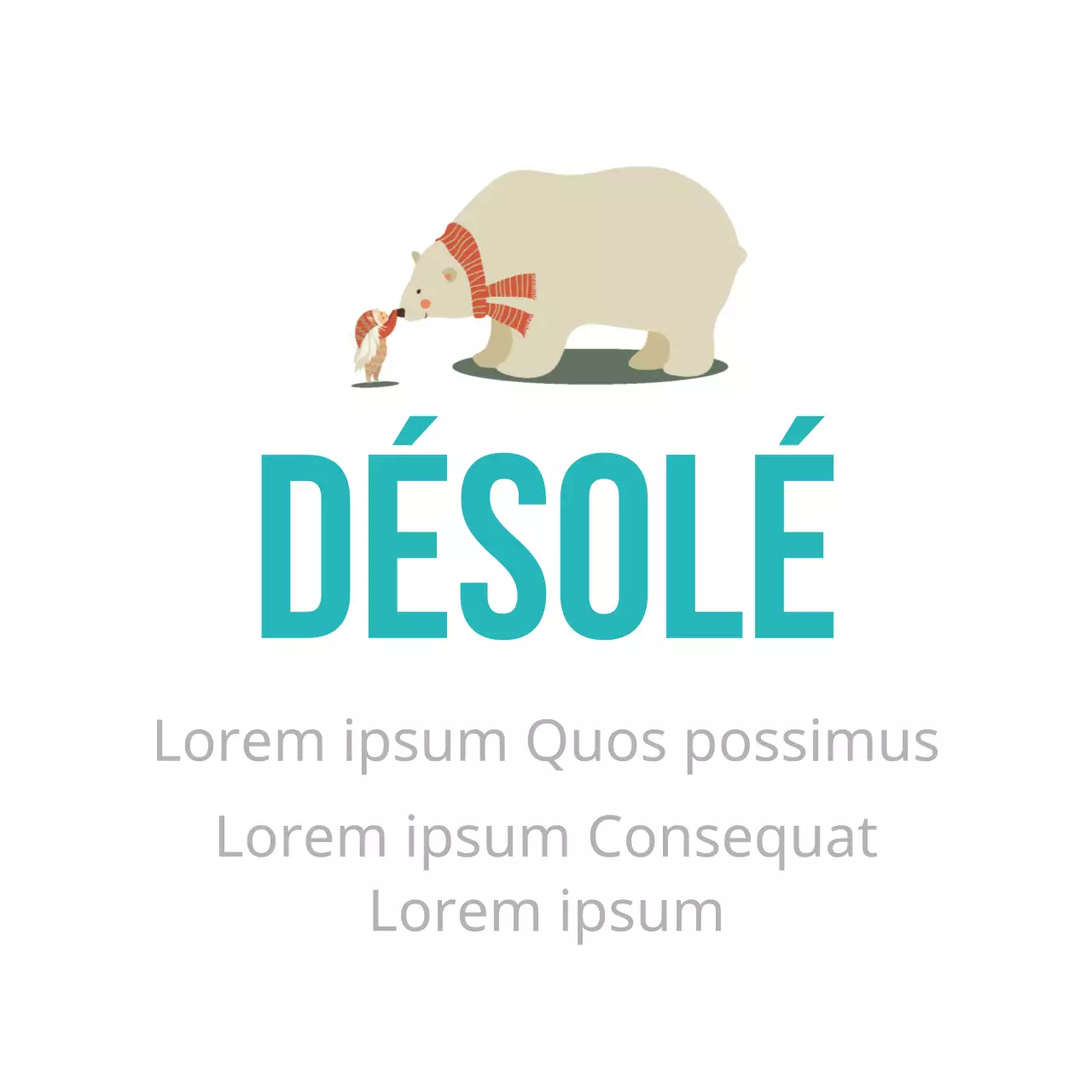 Désolé