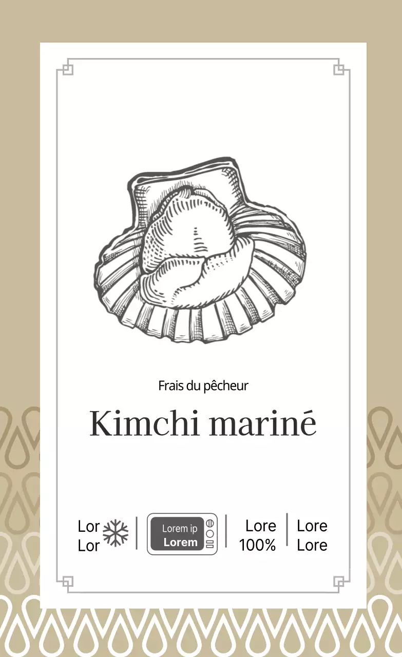 Brochettes de fruits de mer