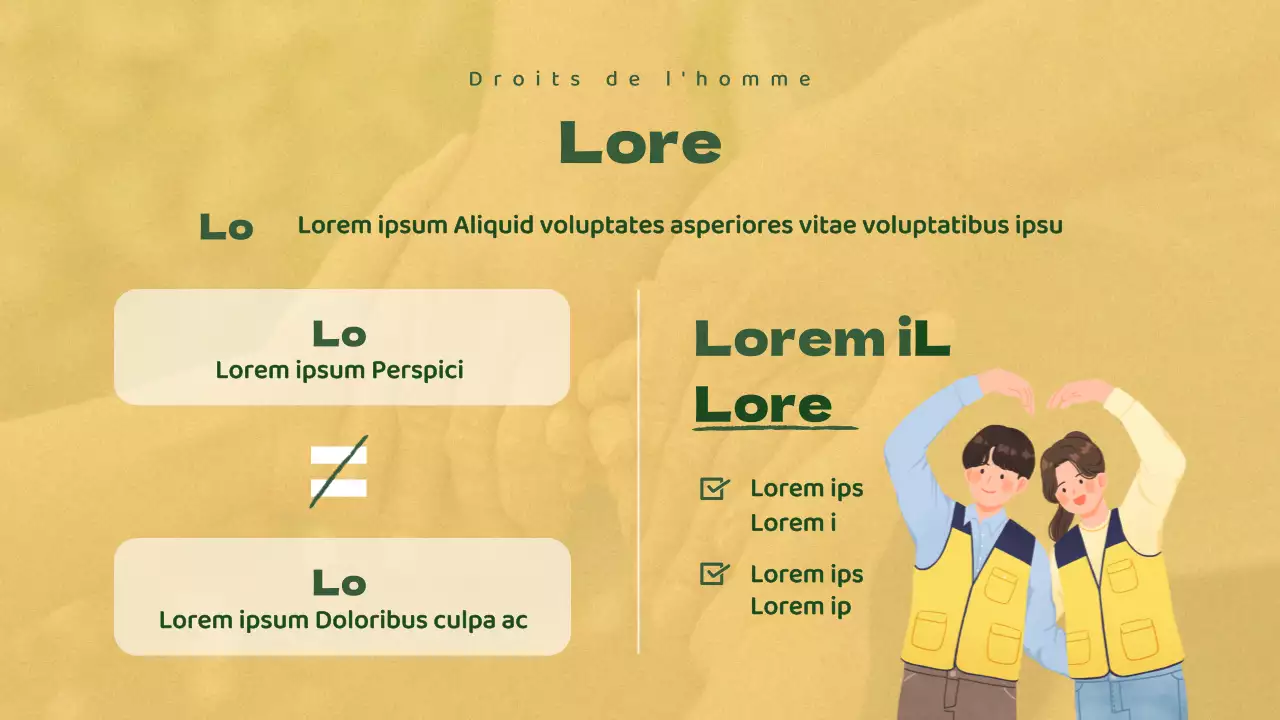 Matériel de formation des volontaires verts et jaunes pour les élèves de l'enseignement secondaire
