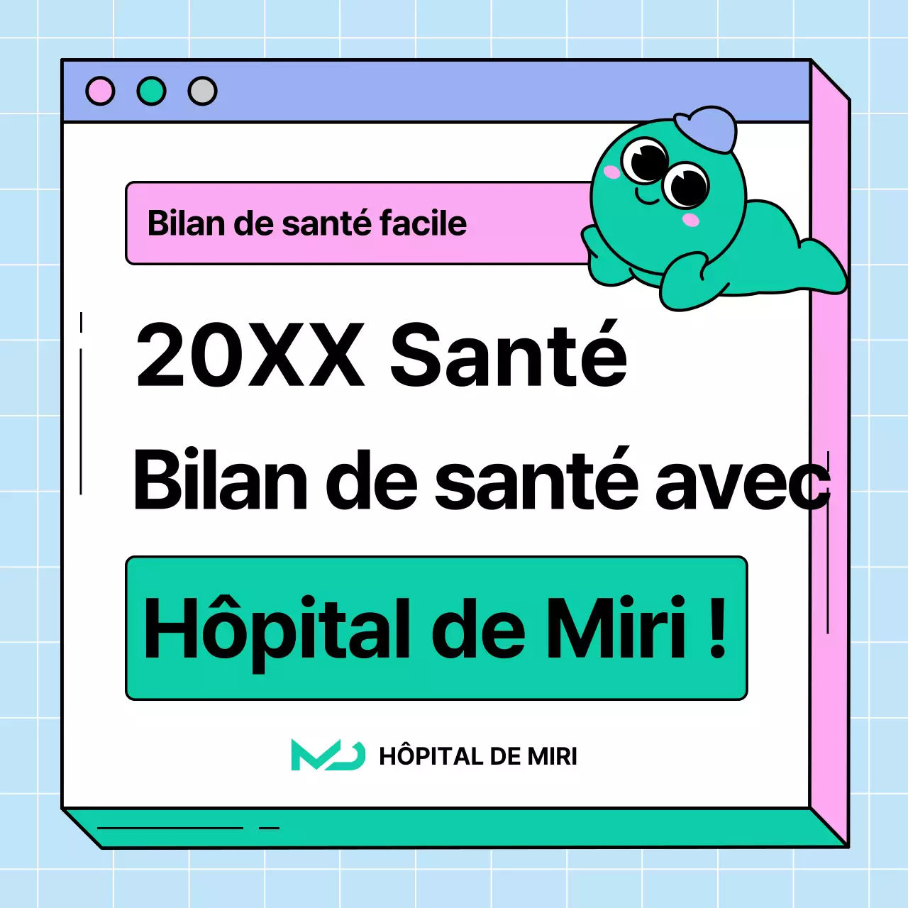 Avis d'extension du bilan de santé des pages web roses et vertes
