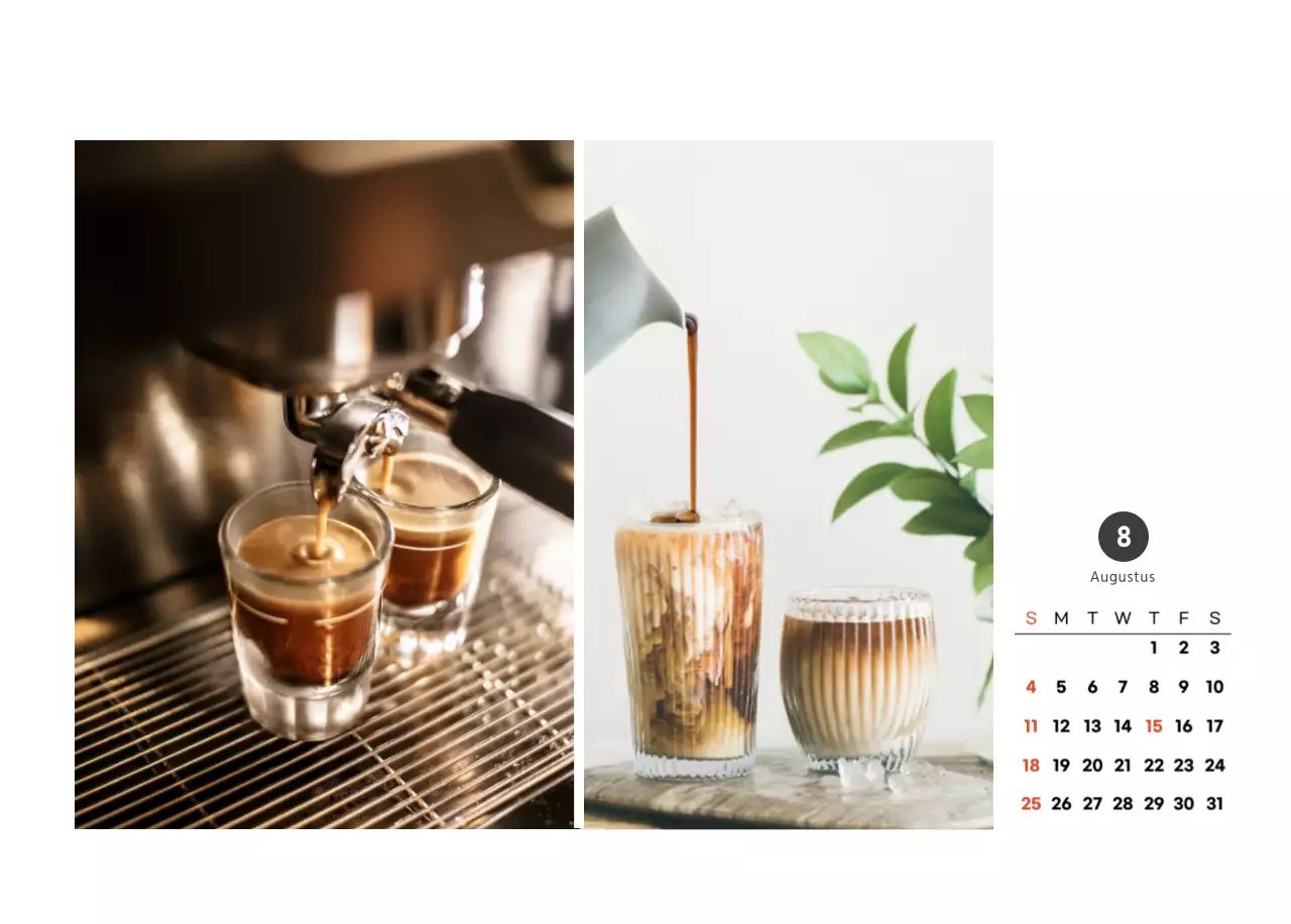 Een wit en bruin sentimenteel café