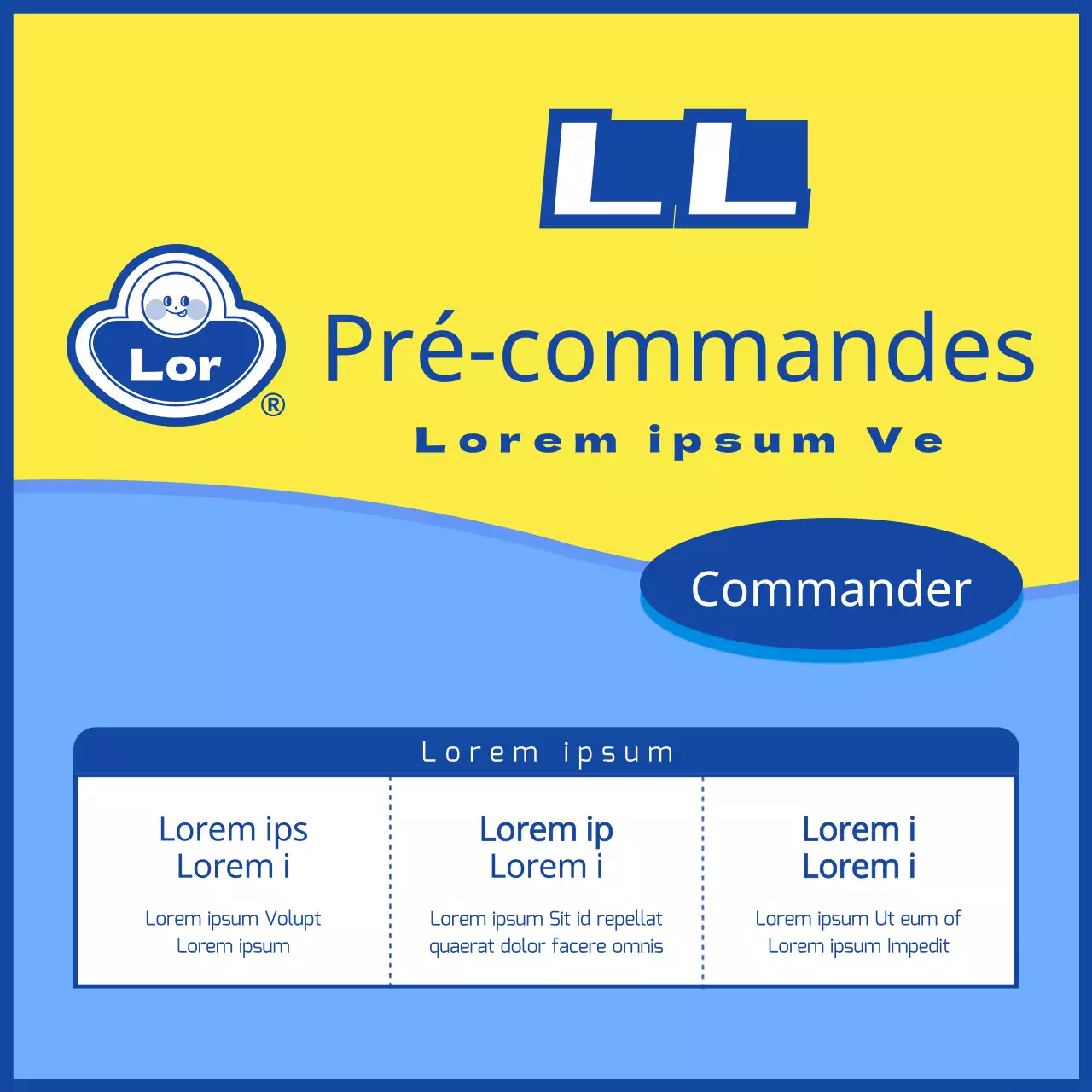 Curry jaune et bleu en 3 minutes, concept parodique de plat de pommes de terre, livre de recettes