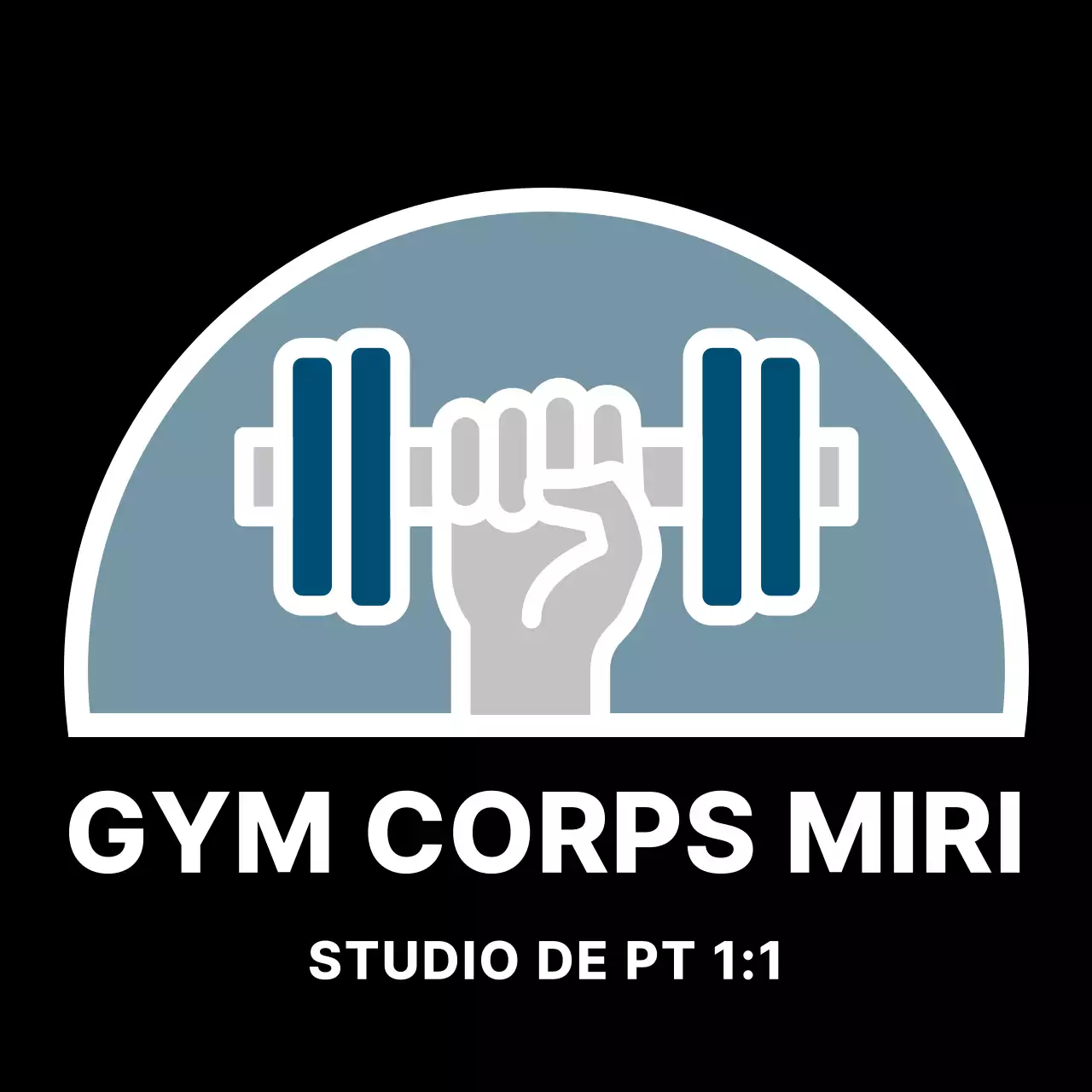 Sac de sport noir simple logo gym gym eco