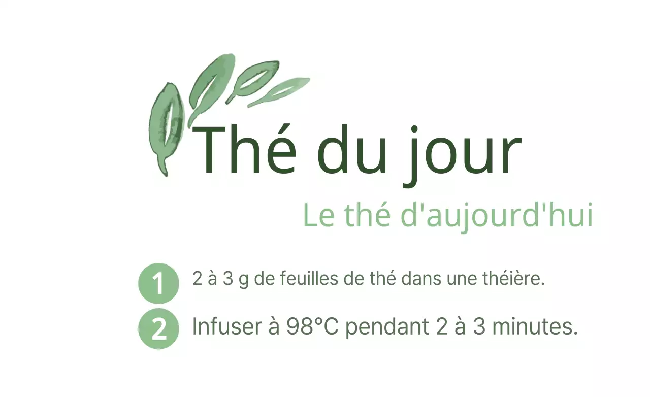 Thé du jour