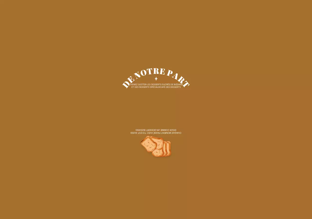 Illustrations de desserts ronds et mignons en différentes couleurs Style de combinaison de motifs pour des articles personnalisés